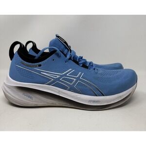 ASICS Gel-Nimbus 25 Running Shoes Mens Size 12 Blue Cushioned Sneakers 1011B547